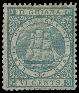 British Guiana Scott 64 Gibbons 69 Mint Stamp