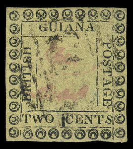 British Guiana Scott 39v Gibbons 120d Used Stamp