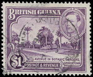 British Guiana Scott 239a Gibbons 317a Used Stamp