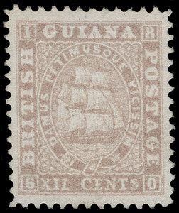 British Guiana Scott 21 Gibbons 37 Mint Stamp