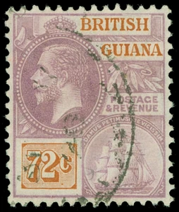 British Guiana Scott 191-201 Gibbons 272-282 Used Set of Stamps