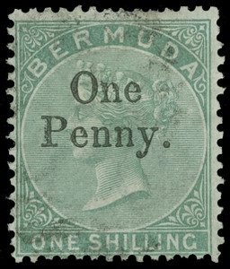 Bermuda Scott 15 Gibbons 17 Used Stamp