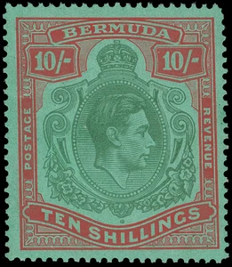 Bermuda Scott 126b Gibbons 119b Mint Stamp