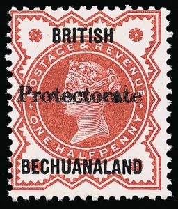 Bechuanaland Scott 53 Gibbons 54 Mint Stamp