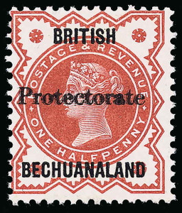 Bechuanaland Scott 53 Gibbons 54 Mint Stamp (1) Bechuanaland Scott 53 Gibbons 54 Mint Stamp (1)