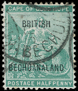 Bechuanaland Scott 41 Gibbons 58 Used Stamp
