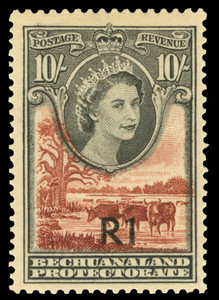 Bechuanaland Scott 179b Gibbons 167 Mint Stamp