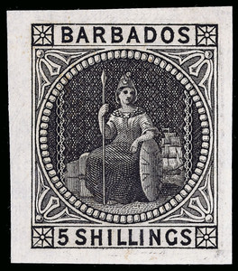 Barbados Scott 43 Gibbons 64 Proof Stamp