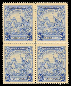 Barbados Scott 170 Gibbons 233 Block of Stamp