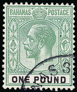 Bahamas Scott 49-56 Gibbons 81-89 Used Set of Stamps