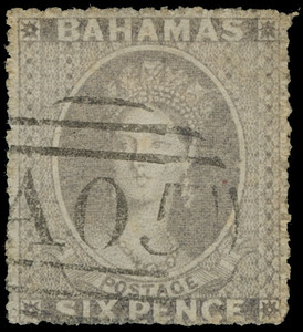 Bahamas Scott 4 Gibbons 6 Used Stamp (1)