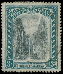 Bahamas Scott 36v Gibbons 61y Used Stamp