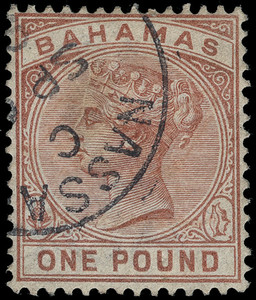 Bahamas Scott 27-32 Gibbons 47-57 Used Set of Stamps