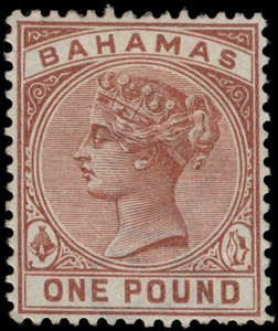 Bahamas Scott 27-32 Gibbons 47-57 Mint Set of Stamps