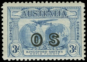 Australia Scott O1-O2 Gibbons O123-O124 Never Hinged Set of Stamps (1)