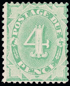 Australia Scott J32 Gibbons D56 Mint Stamp