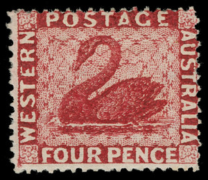 Australia / Western Australia Scott 38v Gibbons 74y Mint Stamp