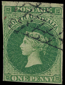 Australia / South Australia Scott 5a Gibbons 6 Used Stamp