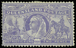 Australia / Queensland Scott B1-B2 Gibbons 263-264 Mint Set of Stamps