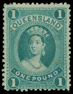 Australia / Queensland Scott 74-78 Gibbons 152-156 Mint Set of Stamps