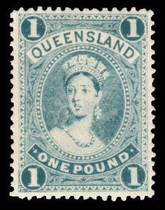Australia / Queensland Scott 144v Gibbons 312av Mint Stamp