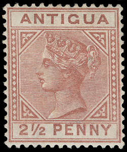 Antigua Scott 9 Gibbons 19 Mint Stamp (1)