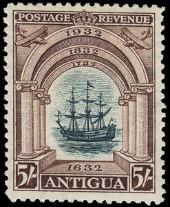 Antigua Scott 67-76 Gibbons 81-90 Mint Set of Stamps