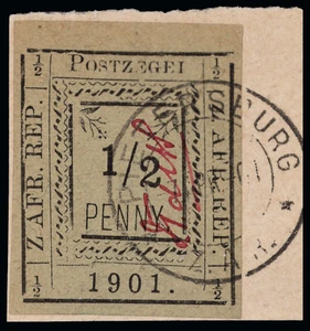 Transvaal Scott 176 Gibbons P20 Used Stamp