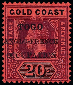Togo Scott 66v-78v Gibbons 34a-46a Mint Set of Stamps