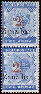 Zanzibar Scott 30C-31C Gibbons 26C-27C Mint Set of Stamps
