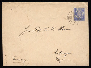 East Africa and Uganda Protectorate Scott 20 Gibbons 20 on Cover