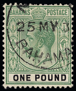 Bahamas Scott 70-84 Gibbons 111-125 Used Set of Stamps