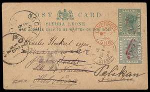 Sierra Leone Scott 22 Gibbons 27 on Cover