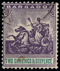 Barbados Scott 90-101 Gibbons 135-169 Used Set of Stamps