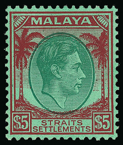 Straits Settlements Scott 238-252 Gibbons 278-298 Mint Set of Stamps