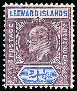 Leeward Islands Scott 32 Gibbons 32 Never Hinged Stamp