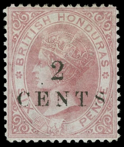 British Honduras Scott 20-21 Gibbons 25-26 Mint Set of Stamps