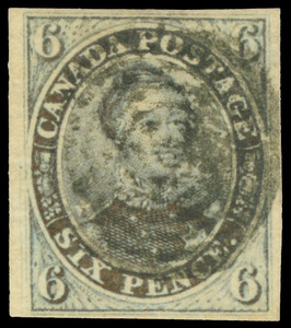 Canada Scott 2 Gibbons 2 Used Stamp