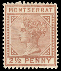 Montserrat Scott 3-4 Gibbons 4-5 Mint Set of Stamps