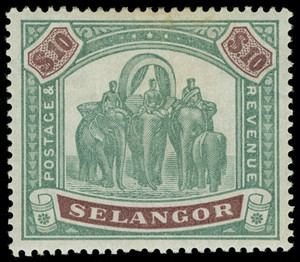 Malaya / Selangor Scott 40 Gibbons 65 Mint Stamp