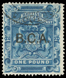 British Central Africa Scott 14 Gibbons 14 Used Stamp