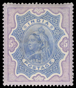 India Scott 36-52 Gibbons 84-109 Mint Set of Stamps