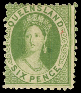 Australia / Queensland Scott 48 Gibbons 106 Mint Stamp