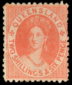 Australia / Queensland Scott 53a Gibbons 122 Mint Stamp