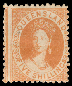 Australia / Queensland Scott 54a Gibbons 123 Mint Stamp