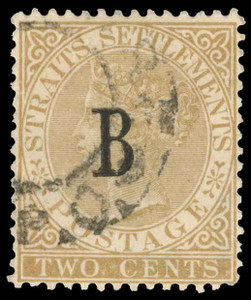 Bangkok Scott 11 Gibbons 14 Used Stamp