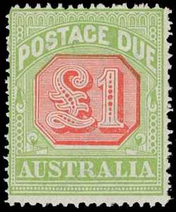 Australia Scott J49a Gibbons D87 Never Hinged Stamp