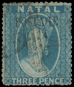 Natal Scott 35A Gibbons 28a Superb Used Stamp