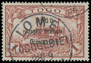 Togo Scott 44 Gibbons 10 Used Stamp
