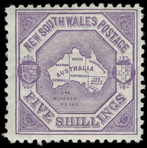 Australia / New South Wales Scott 87d Gibbons 263d Never Hinged Stamp